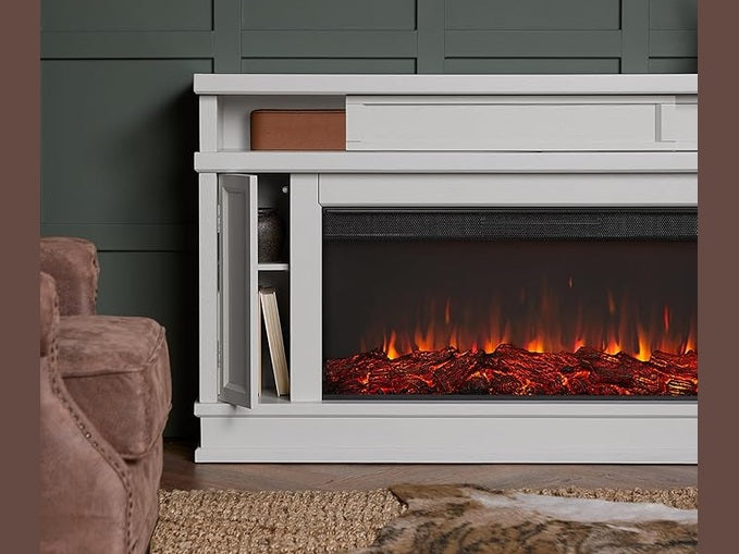 Torrey Landscape Electric Fireplace TV Stand