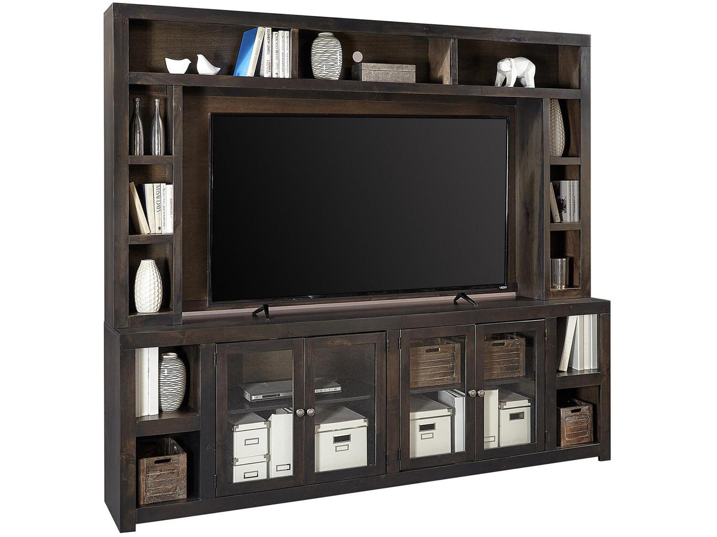 97" Console & Hutch