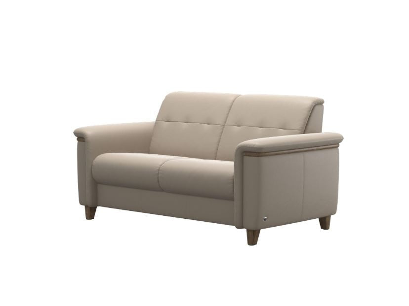 Flora Wood 2 Seater