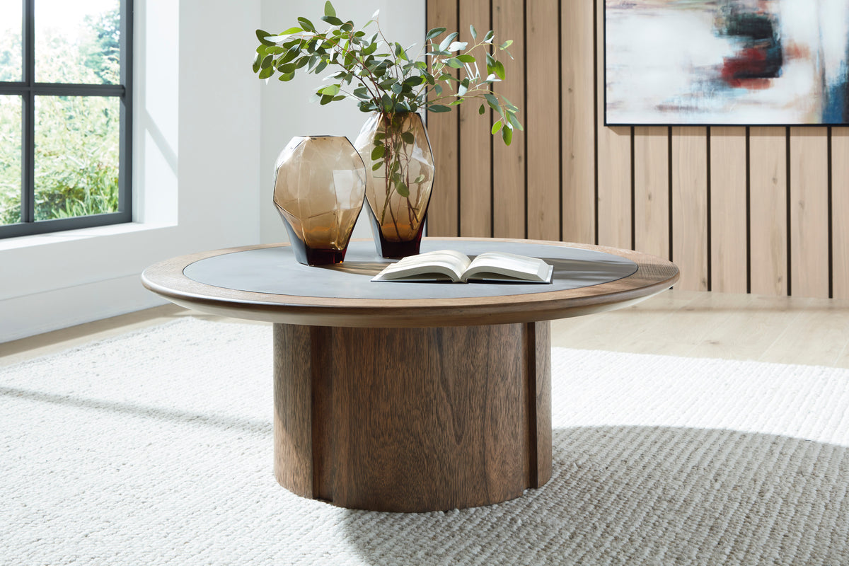 Dontayne Round Cocktail Table