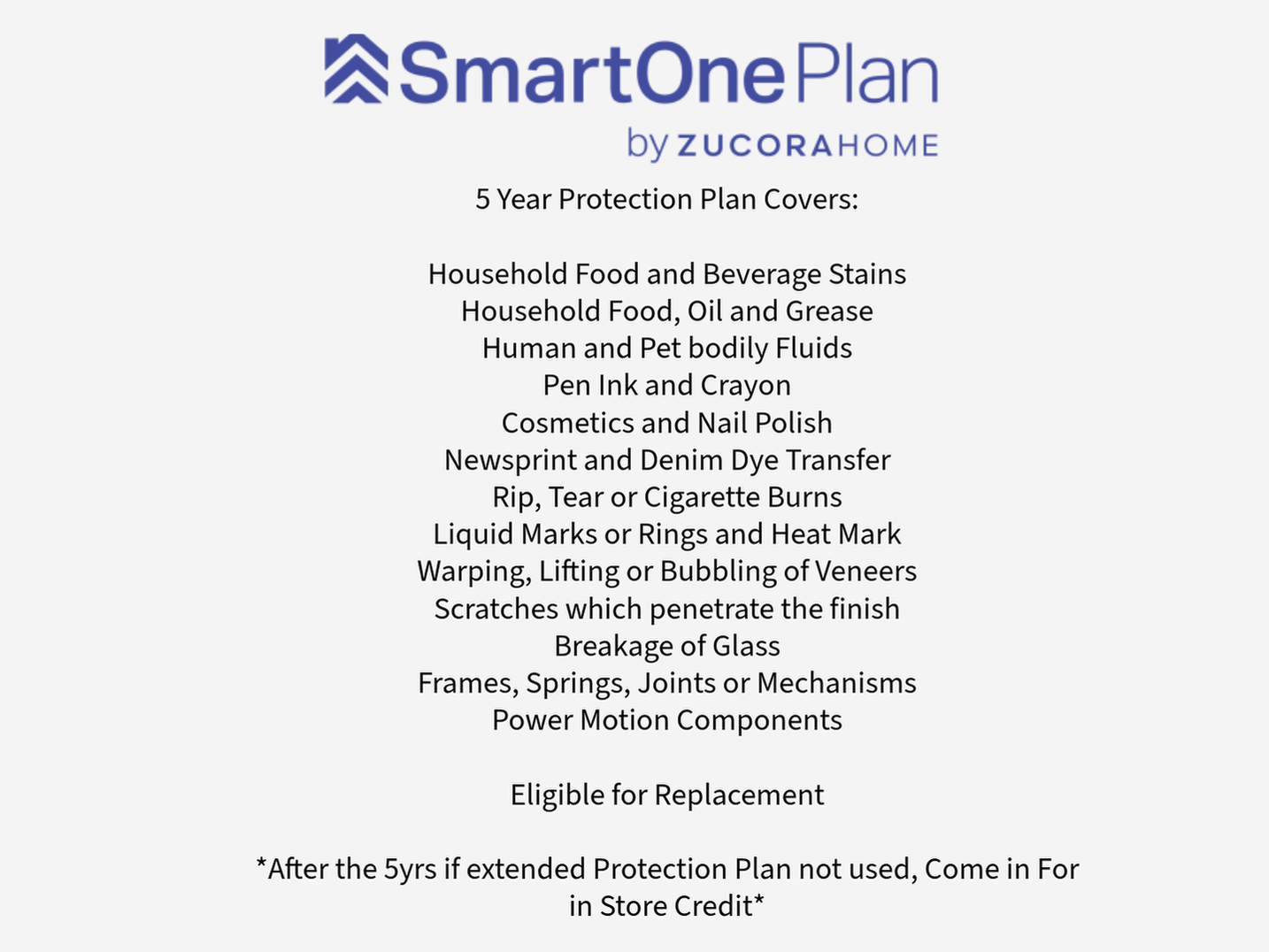 SmartOne 5 Year Protection Plan Tier Five