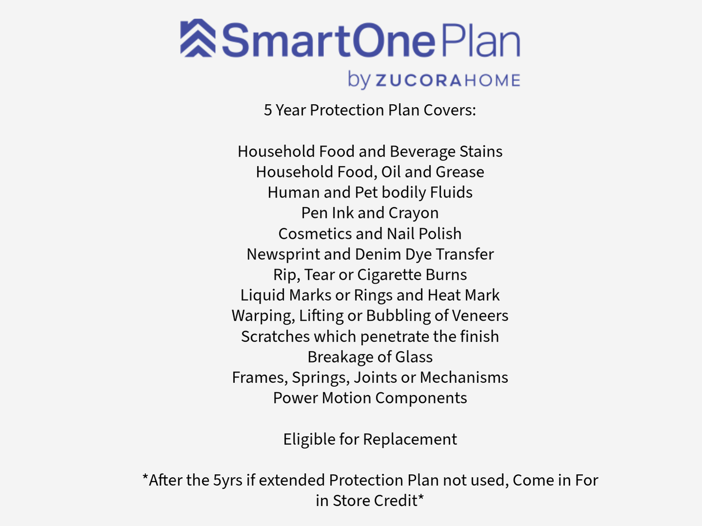 SmartOne 5 Year Protection Plan Tier Three