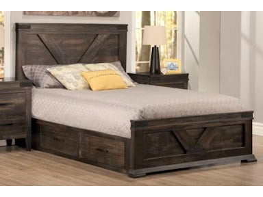 Chattanooga Bed With Low Footboard