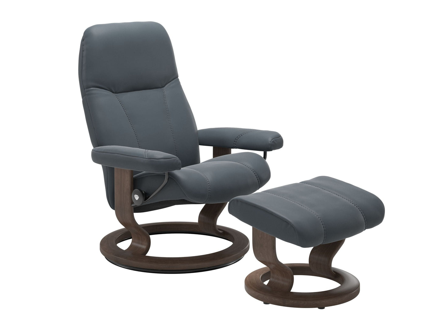 Consul Classic Chair and Ottoman