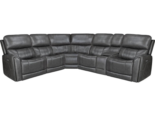 6 Piece Power Reclining Sectional