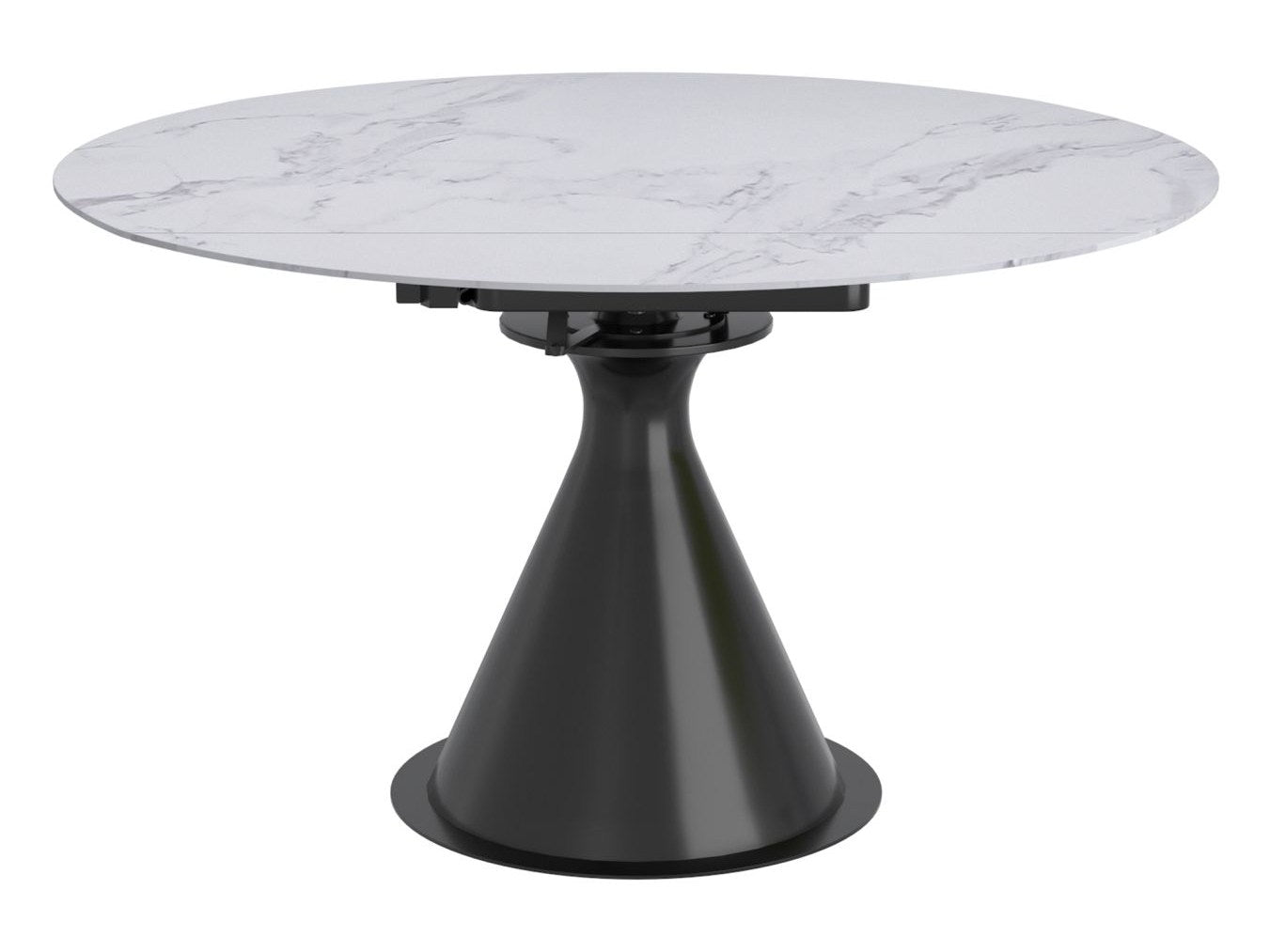 Calisto Round Pedestal Dining Table w/Extension