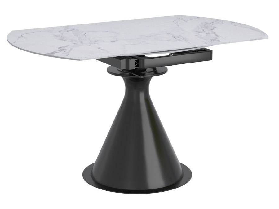 Calisto Round Pedestal Dining Table w/Extension