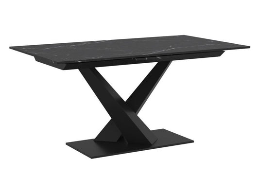 Julius Dining Table w/Extension in Black