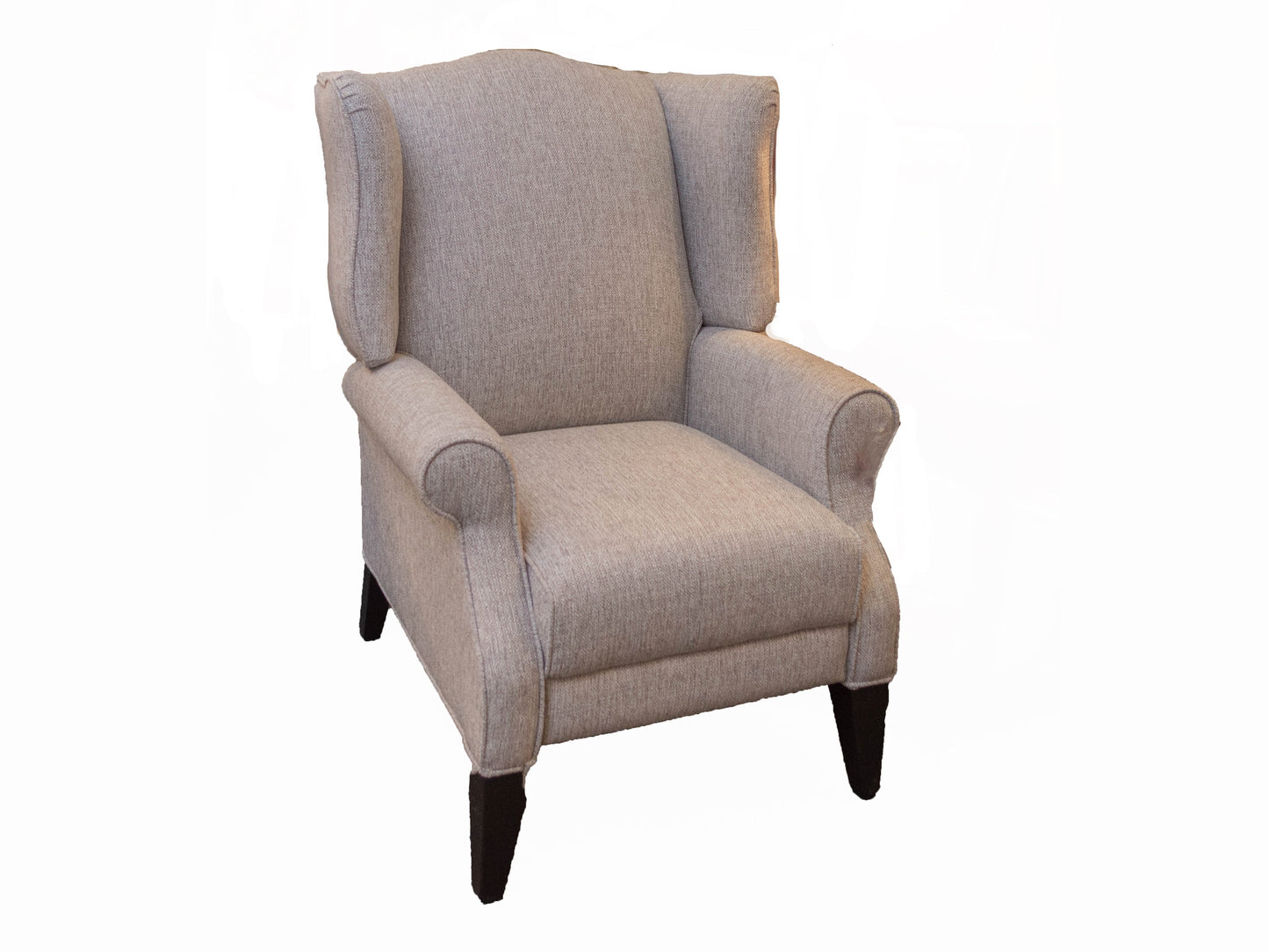 Traditional Pushback Wing Chair