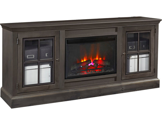 76" Fireplace Console