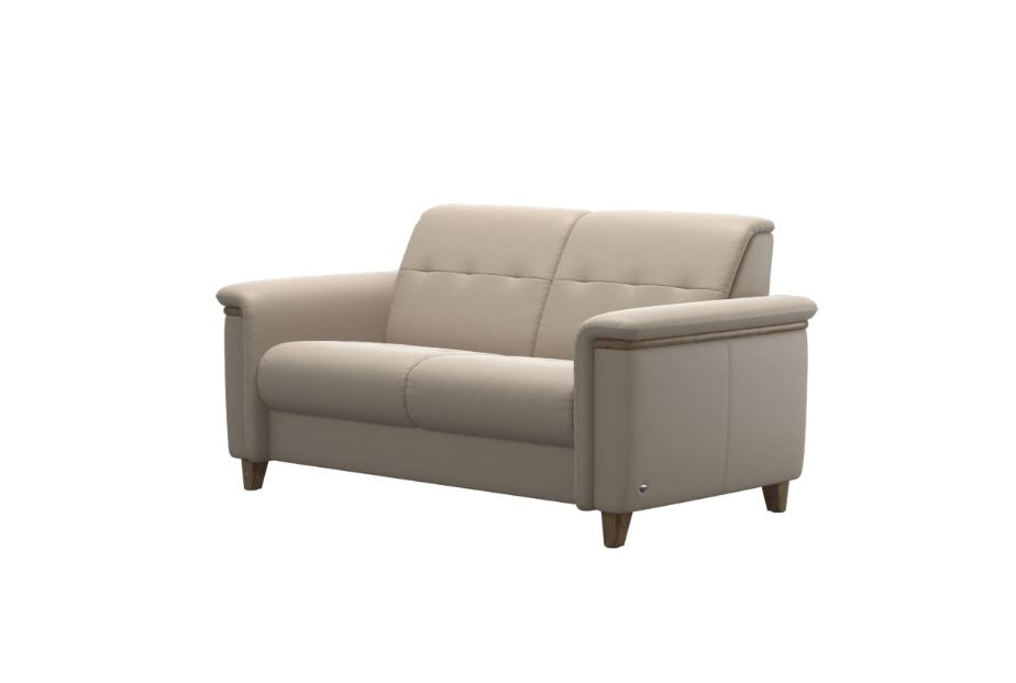 Flora Wood 2 Seater