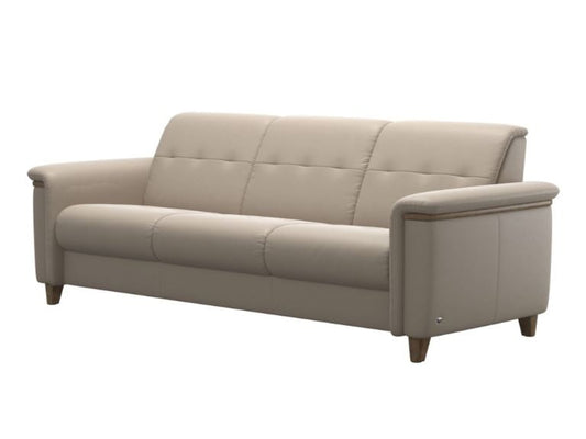 Flora Wood 3 Seater