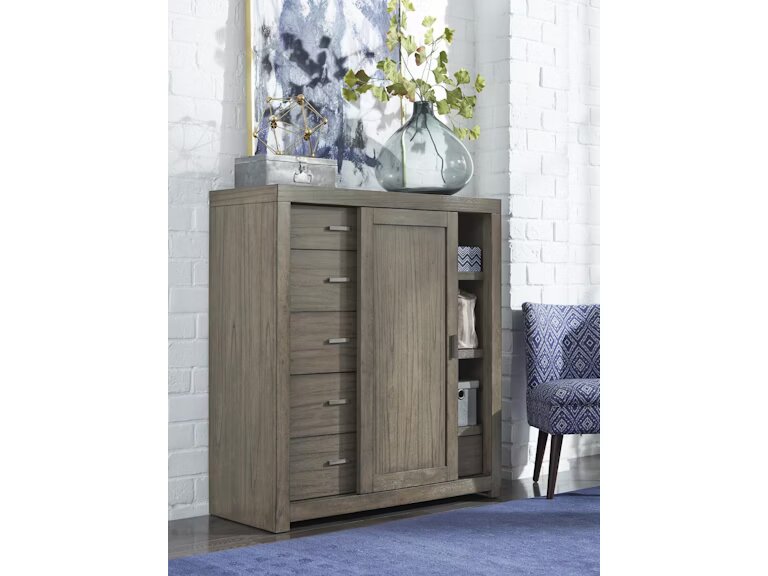 Modern Loft Sliding Door Chest