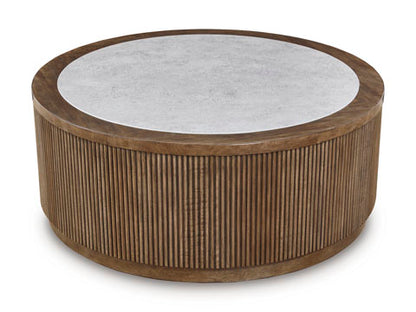 Hadonna Round Cocktail Table
