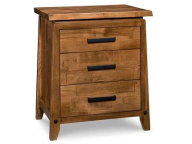 Pemberton Triple Drawer Nightstand