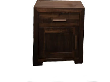 Steel City 1 Door-1 Drawer Nightstand