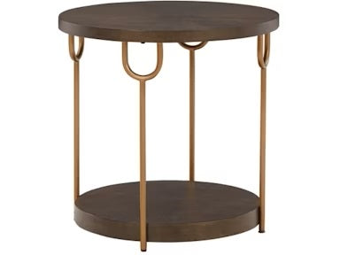 Brazburn Round End Table